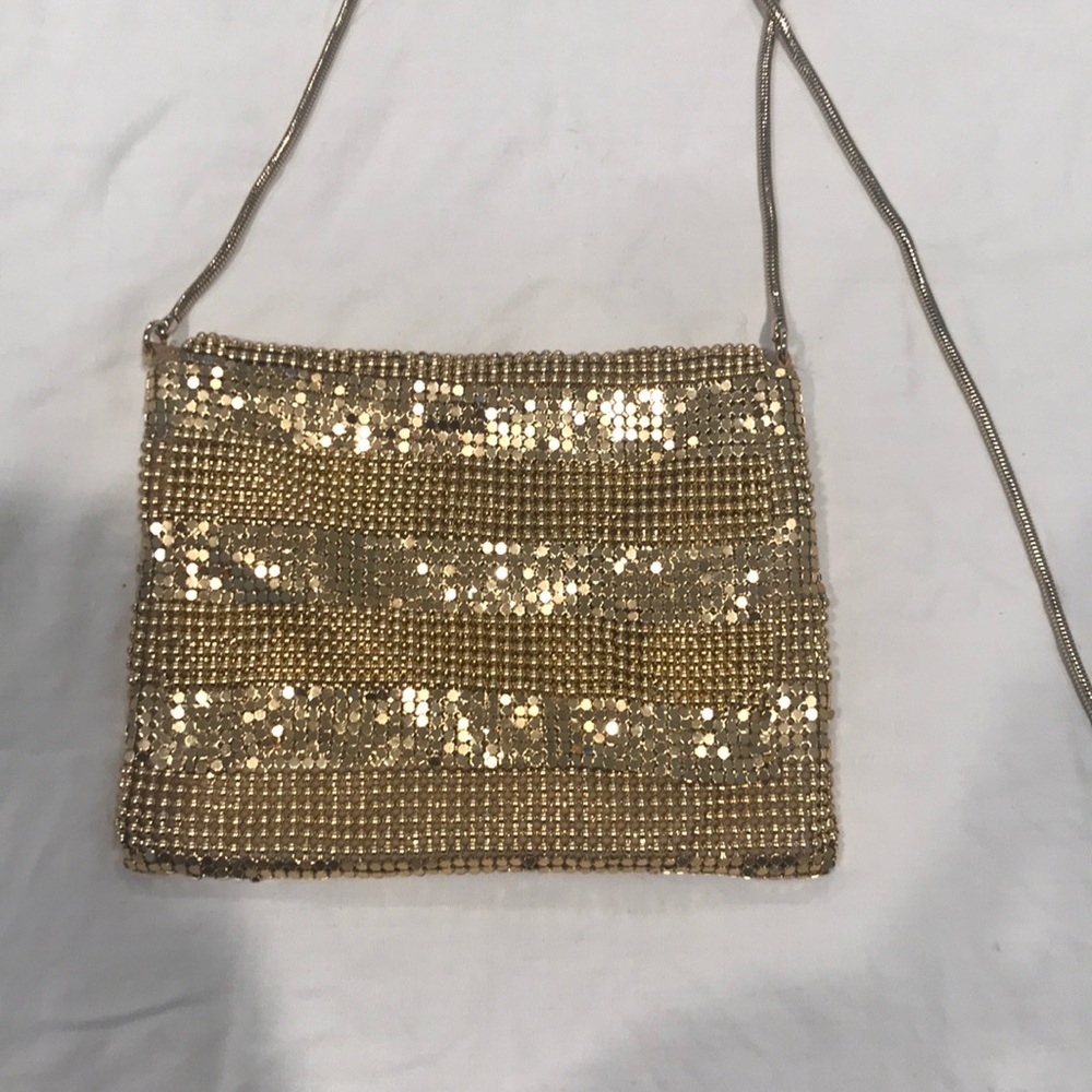 BCBG Maxazria Gold Sequin Bag